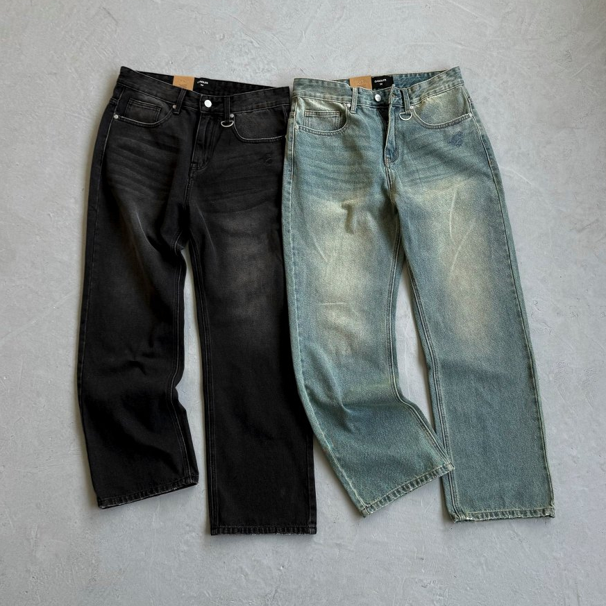 Quần Jeans Candles Vintage Straight Unisex | BigBuy360 - bigbuy360.vn
