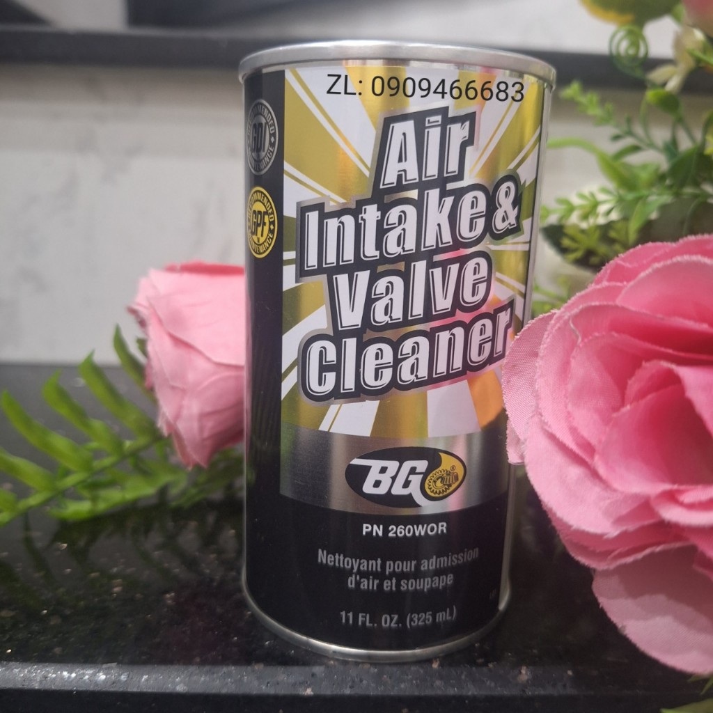 Dung Dịch Làm Sạch Đường Dẫn Khí Cho Động Cơ Xăng BG Air Intake System