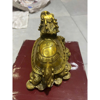 Long Quy Bát Quai Rùa Đầu Rồng bằng đồng vật phẩm phong thuỷ Các cỡ