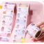 Cuộn 300 nhãn dán - sticker ghi tên theo chủ đề cho bé