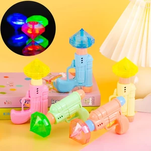 Đồ chơi bắn con quay phát sáng mini cho bé
