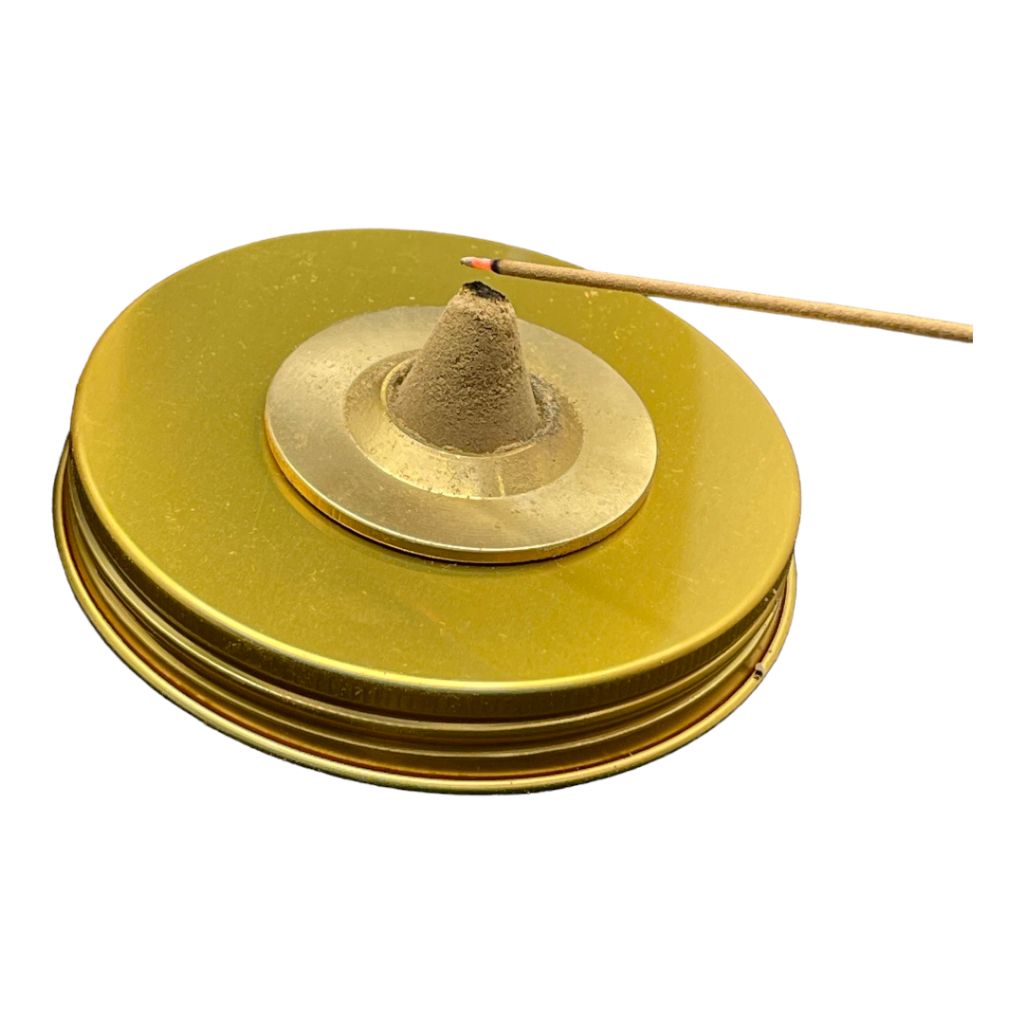 Bột xông tự nhiên không hóa chất, bột Trầm hương Ngọc am Bách xanh tẩy uế chiêu tài lộc