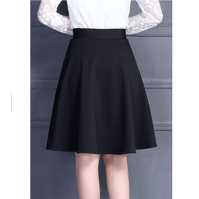 Chân váy xòe bigsize 60cm_Chất liệu vitex_may 1 lớp_CV84