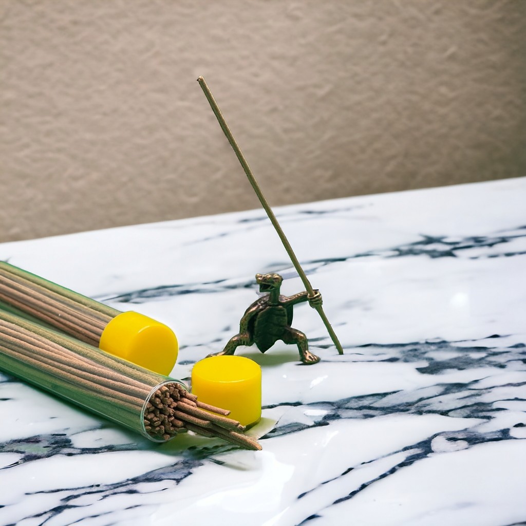 Nhang không tăm cao cấp trầm hương nguyên chất, thơm tự nhiên, xông phòng thiền định yoga