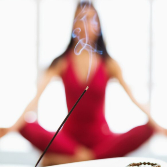 Nhang không tăm cao cấp trầm hương nguyên chất, thơm tự nhiên, xông phòng thiền định yoga