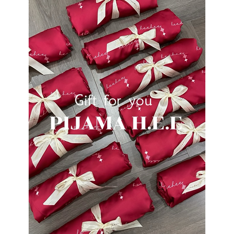 H.E.E - Bộ đồ ngủ PYJAMA thiết kế chất LỤA SATIN mềm mịn, thoáng mát, thấm hút mồ hôi