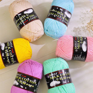 Len Milk Cotton 125g ( Loại 1 )