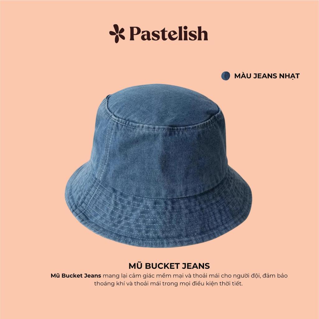 Mũ Nón Bucket Jeans Thời Trang - Pastelish - Form Unisex
