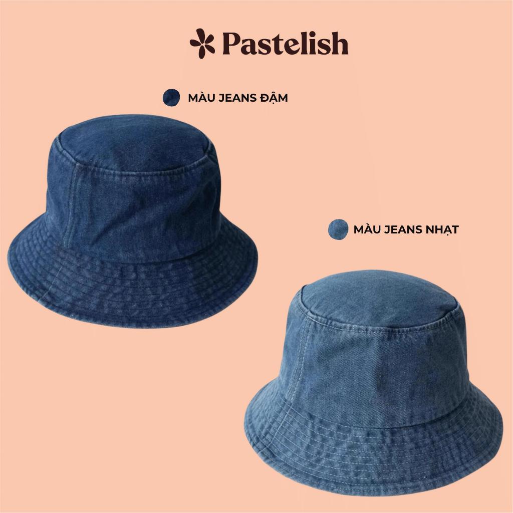 Mũ Nón Bucket Jeans Thời Trang - Pastelish - Form Unisex