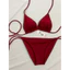 Bikini 2 mảnh áo tắm đồ bơi đi biển bassic nhiều màu ( hàng sẵn )