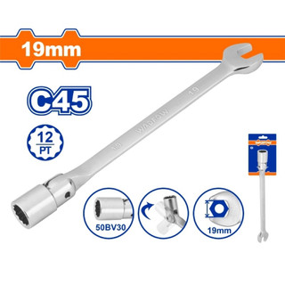 ĐỒ NGHỀ WADFOW Cờ lê tuýp lắc léo 8mm - 19MM , WTH1E08 , WTH1E10 , WTH1E12 , WTH1E13 , WTH1E14 , WTH1E17 , WTH1E19