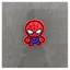 patch vải ủi nhiệt thêu hình thời trang bộ siêu nhân chibi