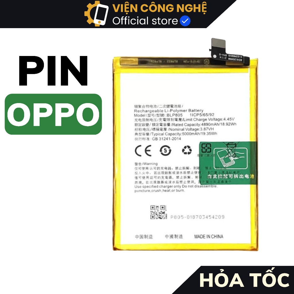 pin oppo f9 giá tốt Tháng 7, 2026 | Mua ngay | Shopee Việt Nam