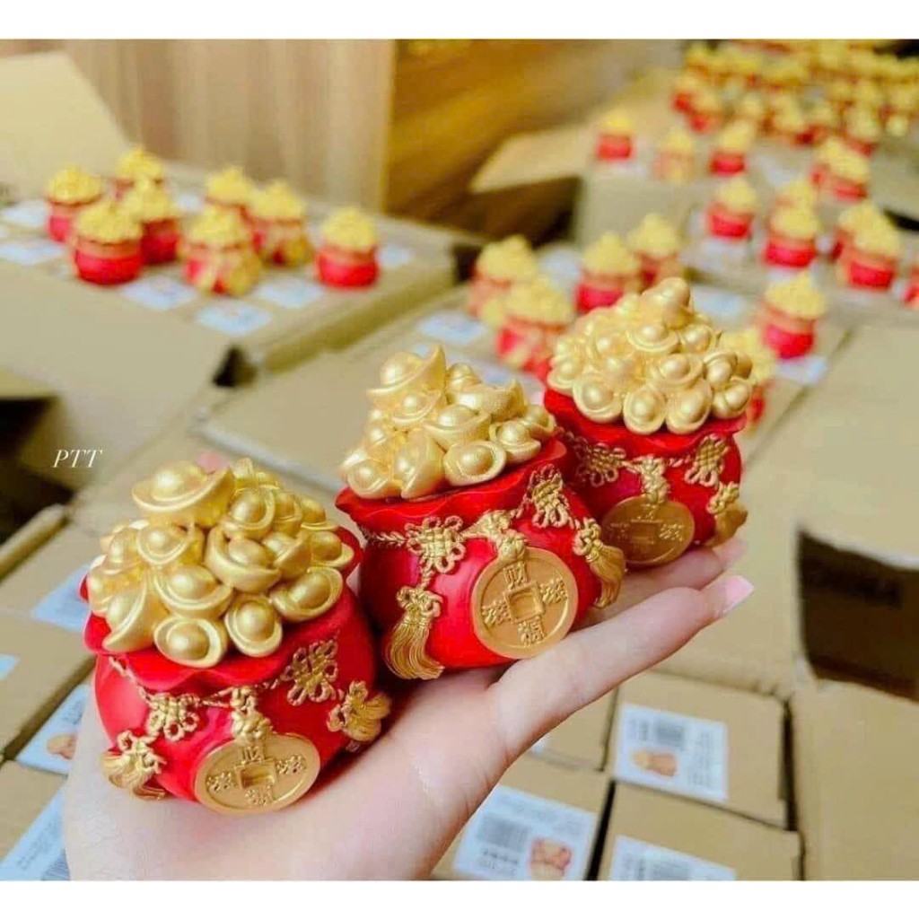 HŨ ĐỰNG MUỐI GẠO TÀI LỘC