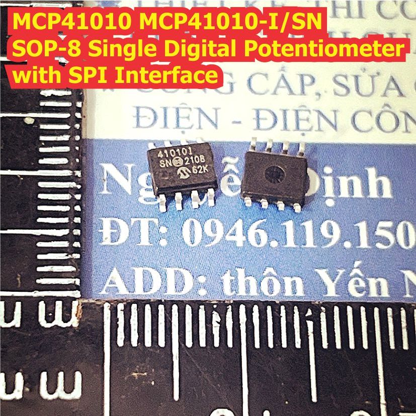 MCP41010 MCP41010I/SN 41010 410101 SOP8 Single Digital Potentiometer