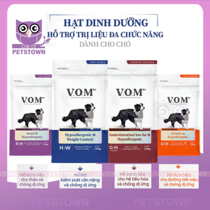 V.O.M - Thức ăn hạt cho chó hỗ trợ trị liệu đa chức năng nhập khẩu Hàn Quốc VOM