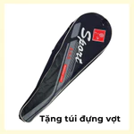 Vợt cầu lông HT Tím cặp + TẶNG TÚI ĐỰNG VỢT - 100% Thép Mạ Crom, Sơn Tím Cực Đẹp, Lưới 9kg, 68 x 22 cm – Giá tốt — ảnh 7