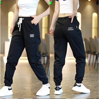 Quần Jogger nam nữ trơn cạp chun chất vải kaki form dáng thể thao hot hit-Q200