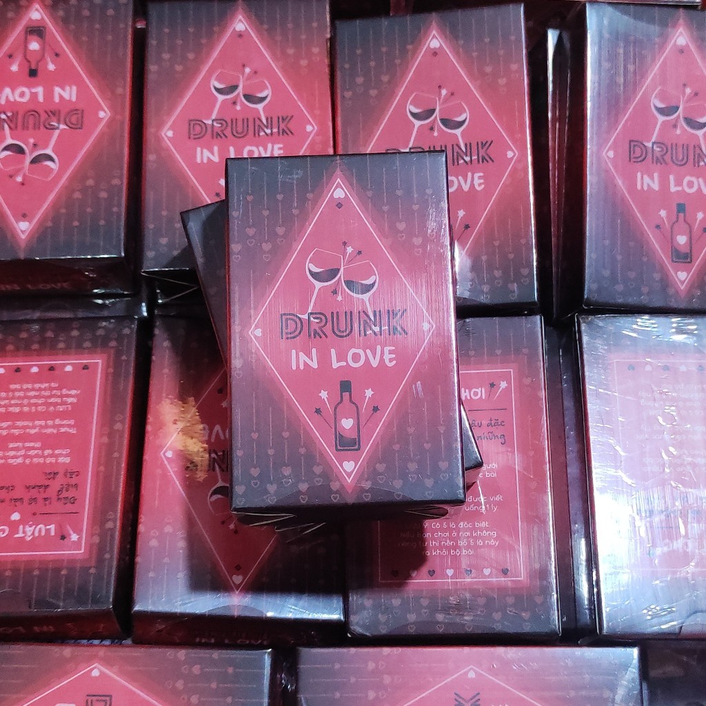 Sản Phẩm Sỉ- Bộ Bài Cặp Đôi Drunk in Love, Say Tình giá từ 20k/bộ