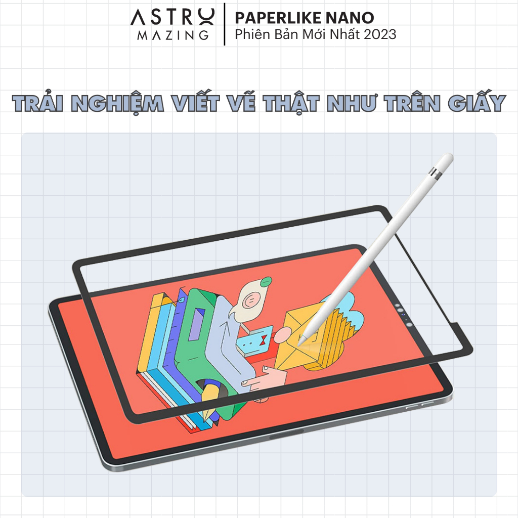 Ảnh Miếng dán AstroMazing Paperfilm Paper Like cho iPad Pro 11 129 Air 4 5 Gen 8 9 10 3