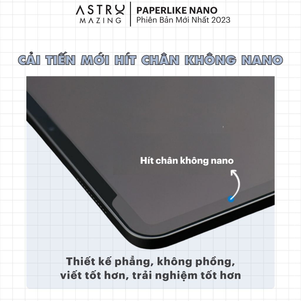 Ảnh Miếng dán AstroMazing Paperfilm Paper Like cho iPad Pro 11 129 Air 4 5 Gen 8 9 10 1