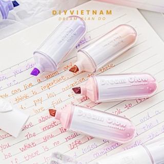 BỘ 3 BÚT DẠ QUANG DREAM GLOW 2 NGÒI