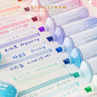 BỘ 3 BÚT DẠ QUANG DREAM GLOW 2 NGÒI