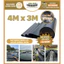 Bạt lót ao hồ HDPE 4m x 3m dày 0.5mm bảo hành 5 năm