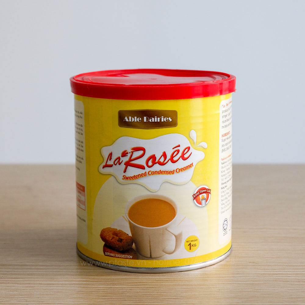 Sữa đặc Kem đặc pha cà phê làm bánh siêu ngon La Rosee 1kg - PC75