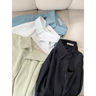 Áo Sơ Mi Free Size Công Sở, Chất Vải Mềm Mịn, Đứng Form, Thoải Mái Khi Mặc Thích Hợp 4 Mùa