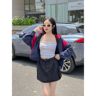 Chân Váy Dù Chữ A, Thiết Kế Độc Đáo, Linh Hoạt, Mới Mẻ Được Làm Từ Vải Dù Cao Cấp