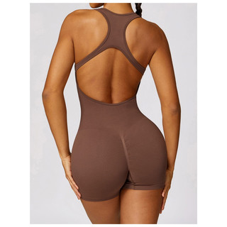Bộ đồ tập thể thao gym,yoga nữ liền thân chất dệt kim(suit100)
