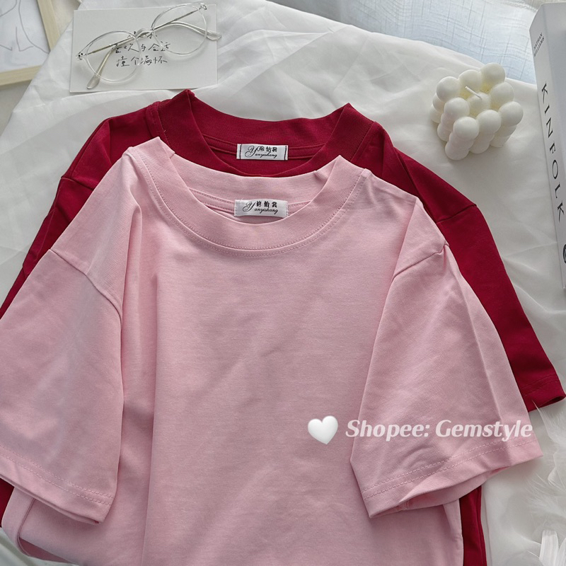 Baby Tee Áo Baby Tee Form Nhỏ Basic Mặc Vừa Người Cotton Mịn Mát