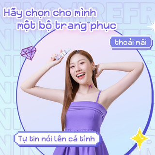 Xịt Khử Mùi Hương Nước Hoa Refre Deodorant Whitening Perfume Mist (30ml)