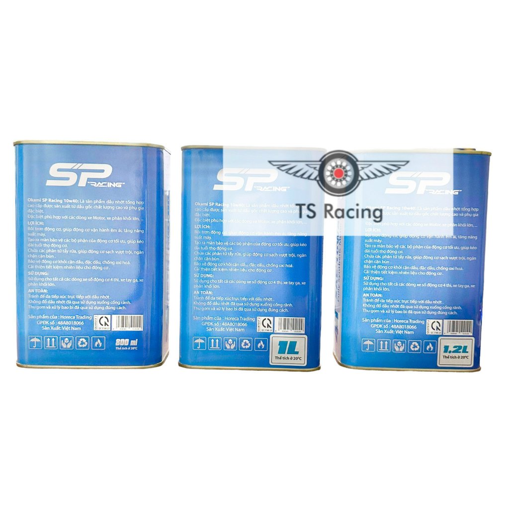 Nhớt okami racing 10w40 0.8L 1.0L 1.2L - Xe Số Xe Côn