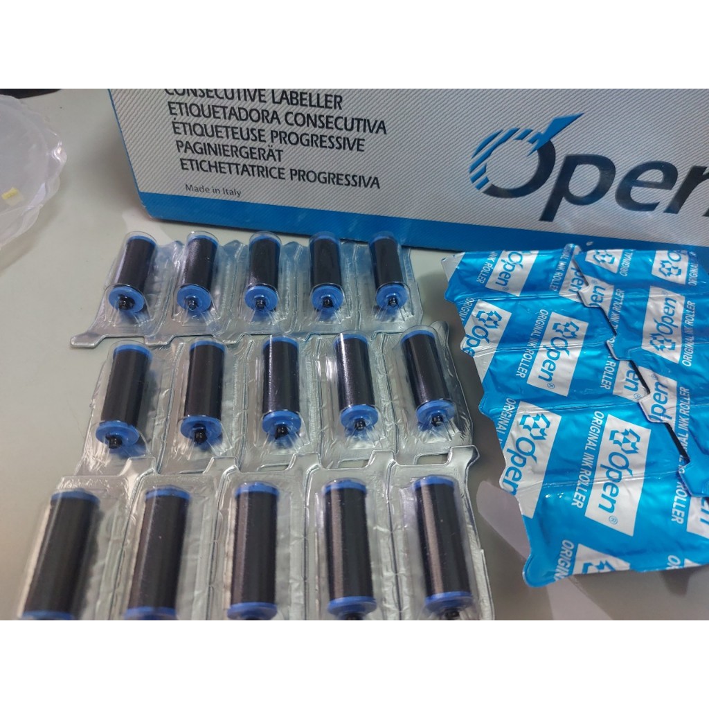 Mực Máy Đánh Số Open Textile, Ink Roller Labeller Open Textile, Industrial Garment Accessories