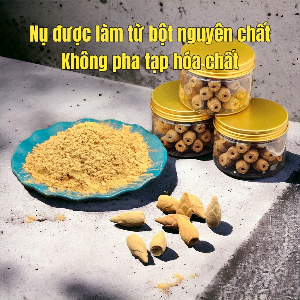 Trầm Hương ngọc am, bách xanh, quế, nguyên chất, khói ngược, cháy lâu, phong thủy tài lộc 35-40 nụ
