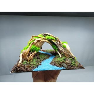Mẫu Layout " Vòm" Dành cho bể cá cảnh, bể thủy sinh mini, cubic, beta từ 25 đến 40 cm