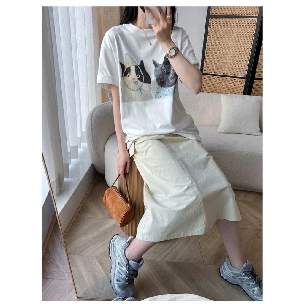 Áo thun nữ In Hình JULY, áo Phông Nữ ngắn tay chất thun Cotton 2 chiều mềm mại phong cách Hàn Quốc
