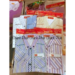 Quần Áo Giấy Sơ Mi Nam Đính Nút Họa Tiết Đẹp Thờ Cúng