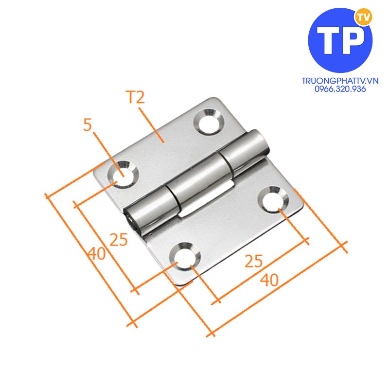 Bản lề inox 304 40x40x2mm/ Bản lề inox 304 40x40 dày 2ly | Shopee Việt Nam