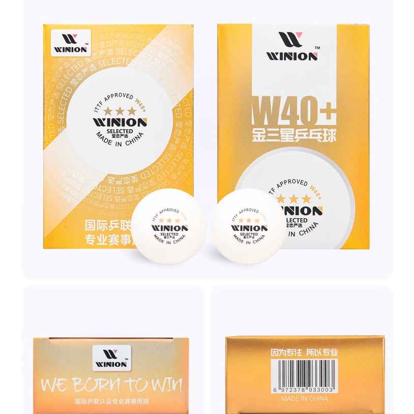 Qủa bóng bàn tiêu chuẩn thi đấu Winion sử dụng công nghệ bóng Nittaku