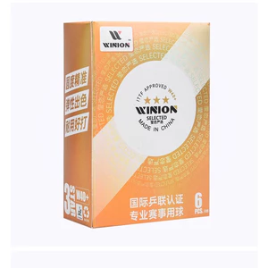 Qủa bóng bàn tiêu chuẩn thi đấu Winion sử dụng công nghệ bóng Nittaku