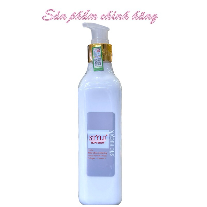 Kem Sắc Hương trắng da toàn thân 250ml Chính hãng (tặng nước hoa)