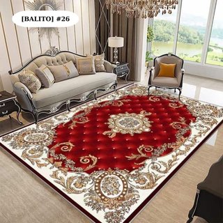 Thảm trải sàn phòng khách M2T Bedding, thảm trang trí tết kích thước 1m6x2m3 - Thảm sang, đẹp, rộng rãi