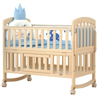 Nôi Cũi Gỗ Cho Em Bé (Quây+Màn+Đệm), Cũi Đa Năng 6 Chế Độ Tiện Lợi Cho Mẹ Và Bé- Honalife