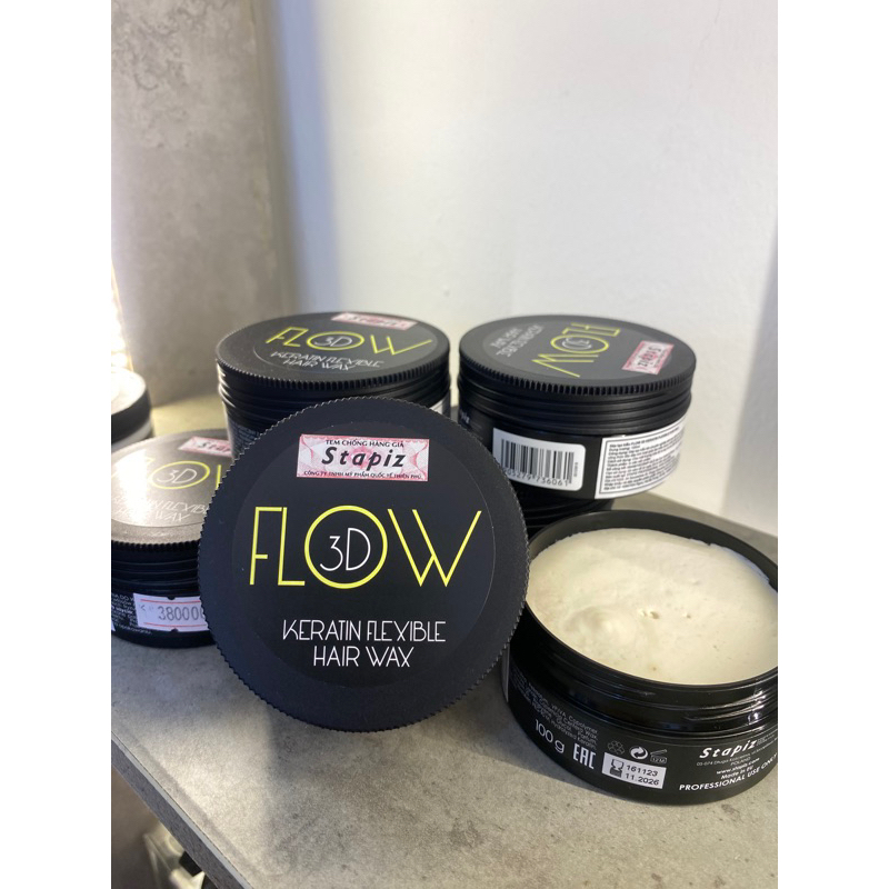 [ Chính Hãng ]  Sáp vuốt tóc Flow 3D 100g Hair Wax