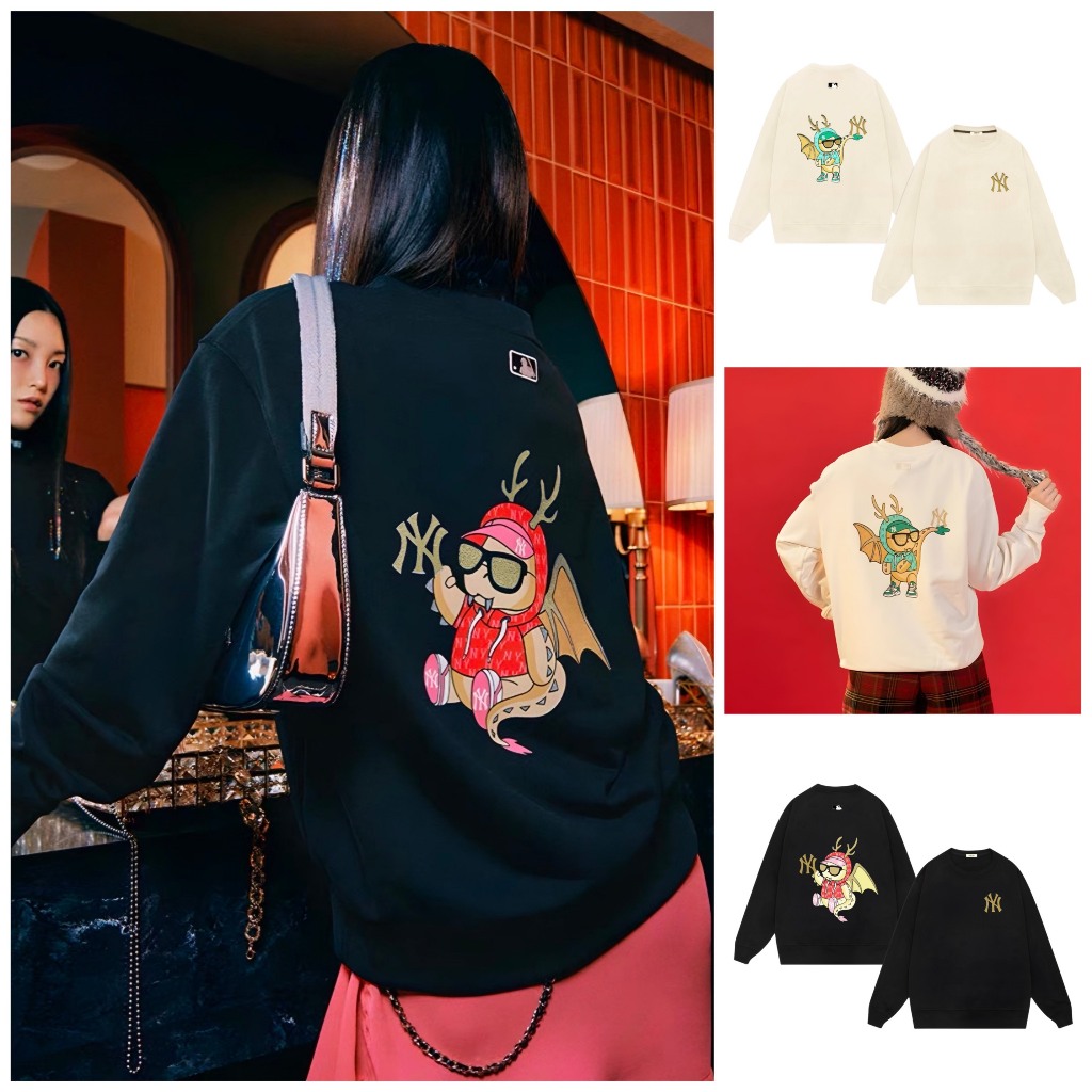 [SHIP HỎA TỐC] Áo Sweater NY LA Dragon Fly Mẫu Mới Chất Liệu Nỉ Chân Cua Cao Cấp Không Xù Unim Store - SW16
