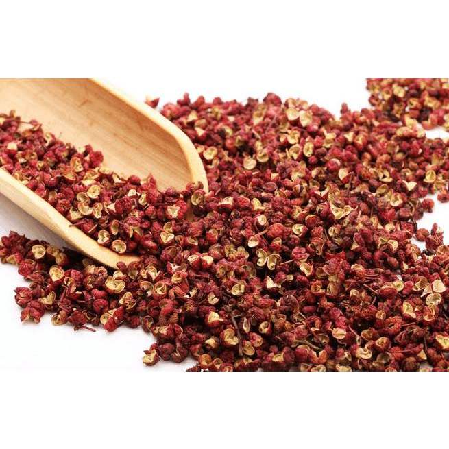 Hạt Xuyên Tiêu Đỏ (Hoa Tiêu) Loại 1 - Gia Vị Làm Gà Ủ Muối, Nấu Lẩu Tứ Xuyên Thơm Nồng, Vị Cay Tê Đặc Trưng Luka Food