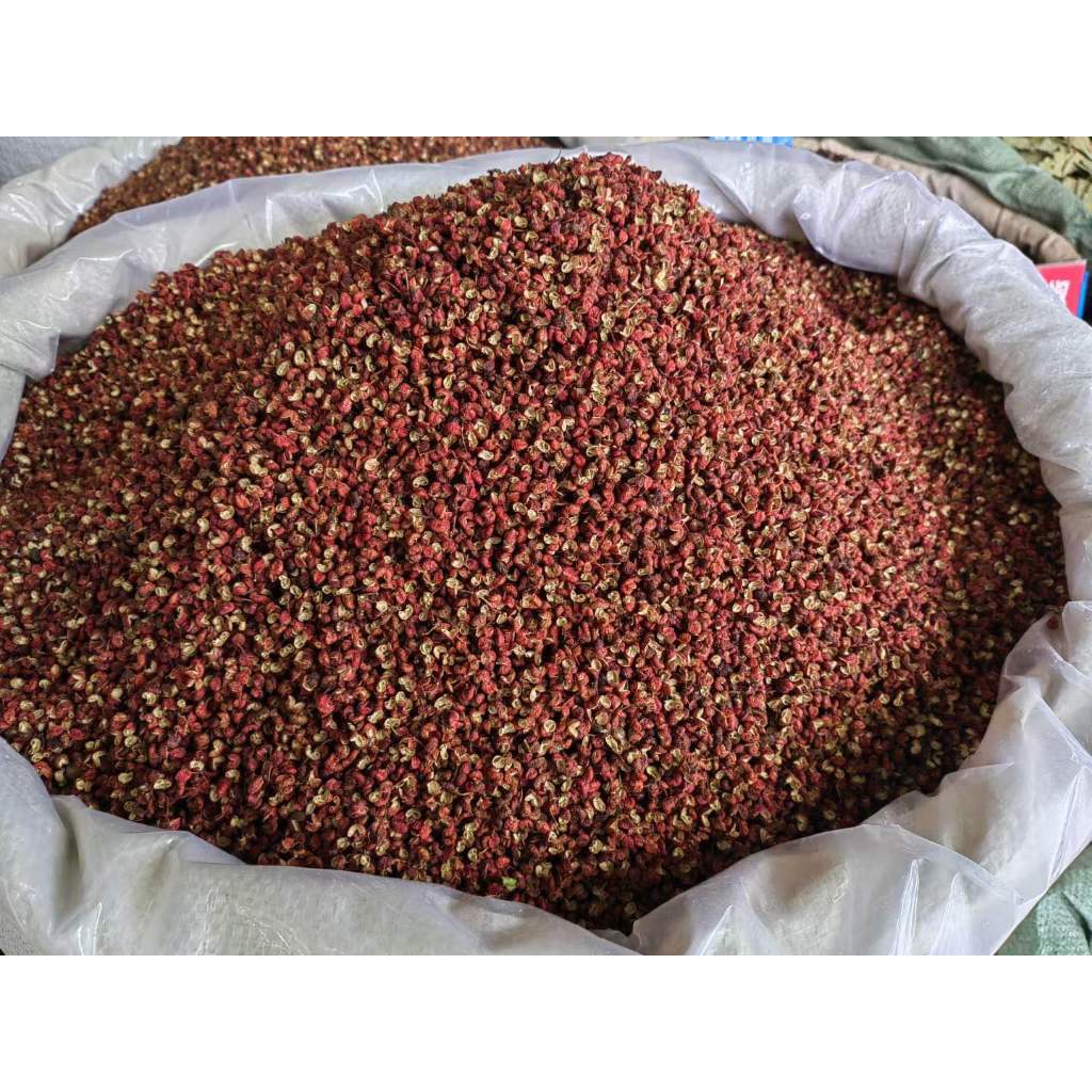 Hạt Xuyên Tiêu Đỏ (Hoa Tiêu) Loại 1 - Gia Vị Làm Gà Ủ Muối, Nấu Lẩu Tứ Xuyên Thơm Nồng, Vị Cay Tê Đặc Trưng Luka Food